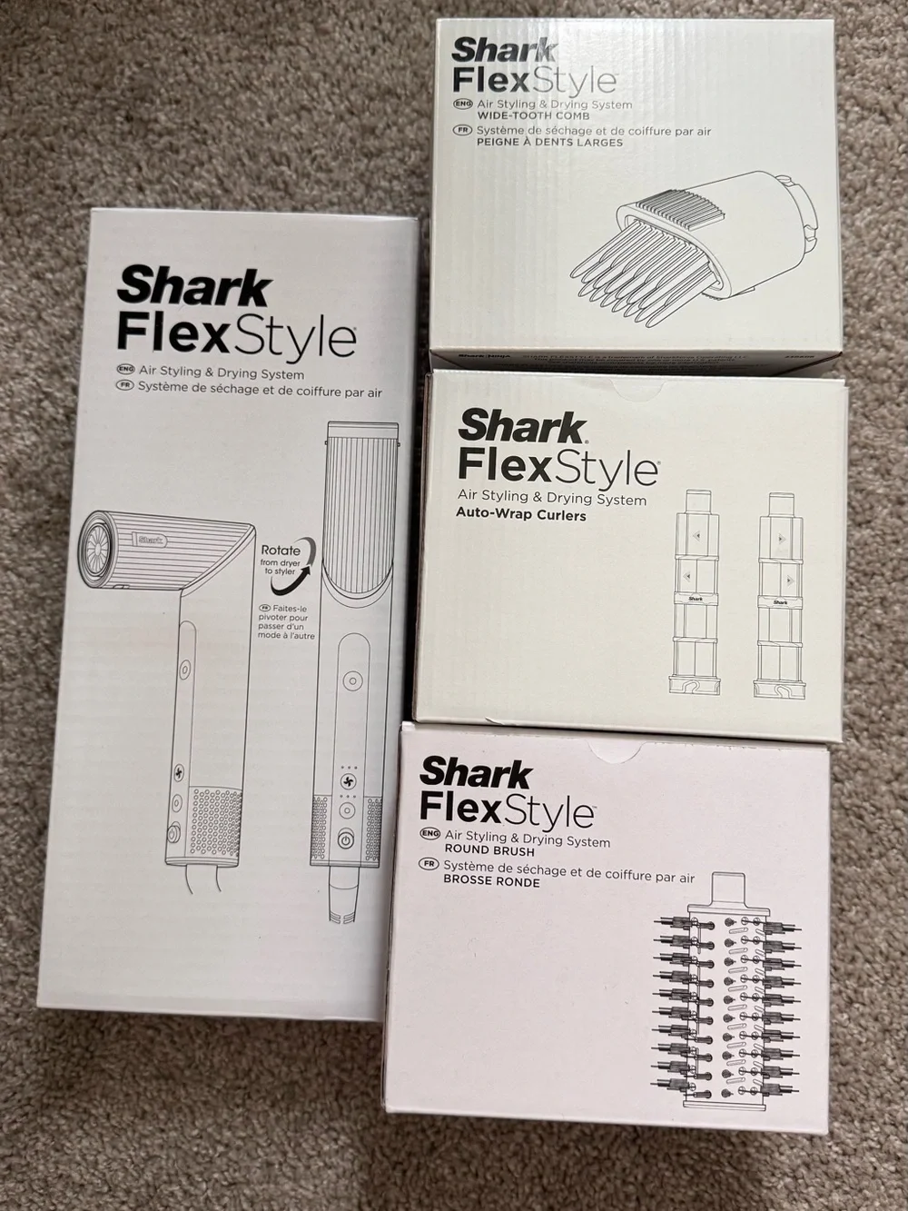 Shark FlexStyle Hair Styling & Drying System - White